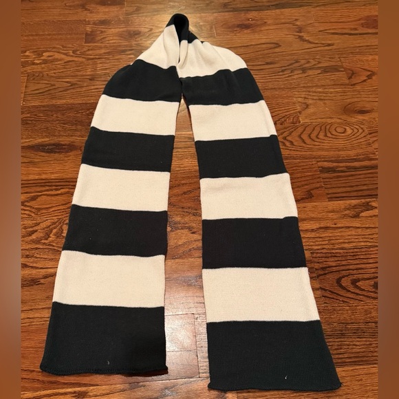 Other - Dark Green and White Striped Scarf (Harry Potter Slytherin-ish)